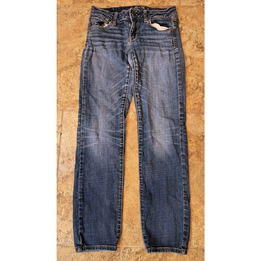 American Eagle Womens Size 4 Short Inseam 29(See Pics) Skinny Stretch Jeans